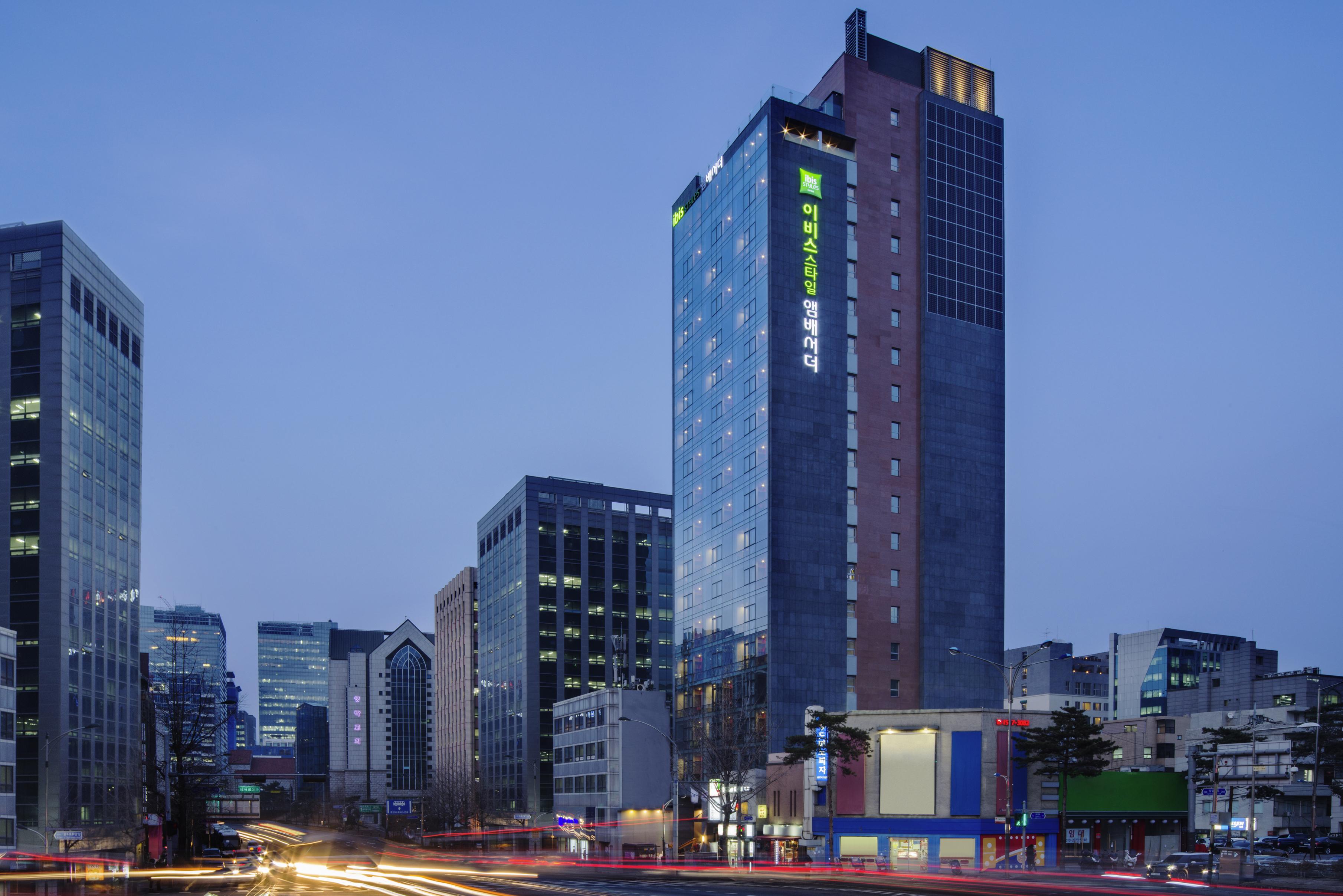 Hotel Ibis Styles Ambassador Seoul Myeong-Dong Exteriér fotografie